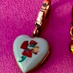 Juicy Couture Locket Charm and Yellow Butterfly Heart